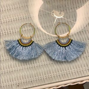 Blue earrings